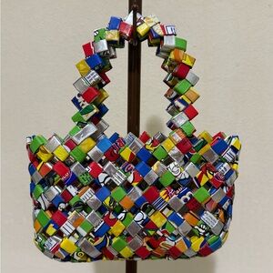 Nahui Ollin Multicolor Eco-Friendly Shoulder Bag